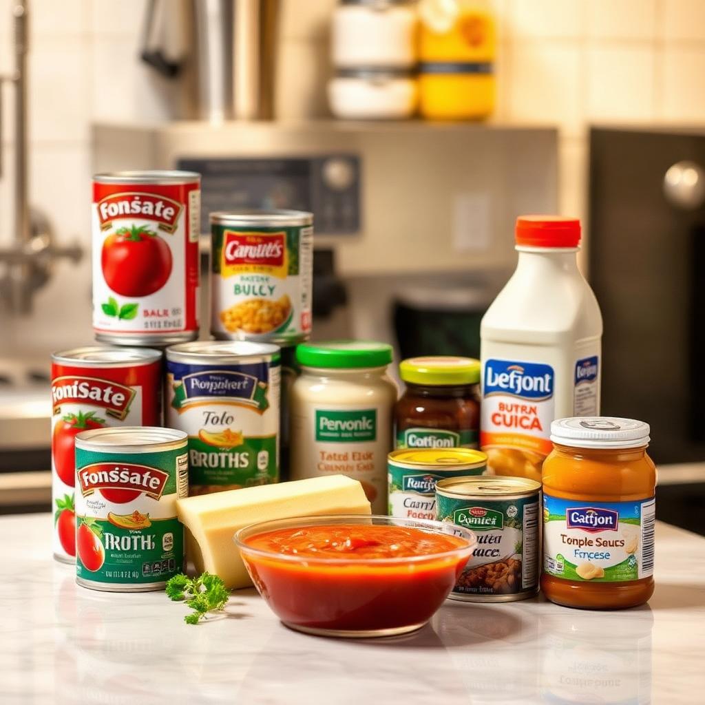 Ingredientes Culinários Processados
